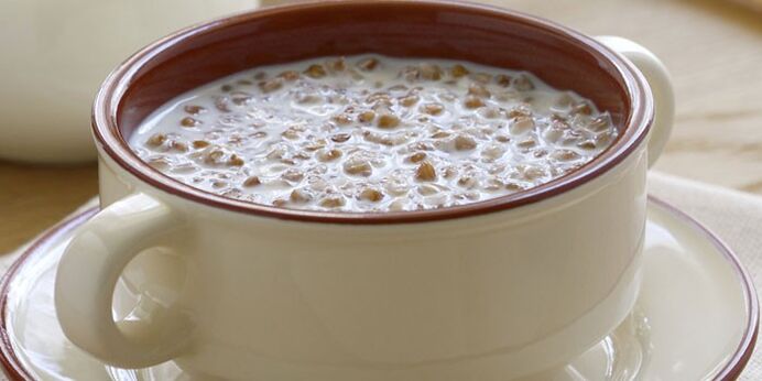 buckwheat နှင့်အတူ